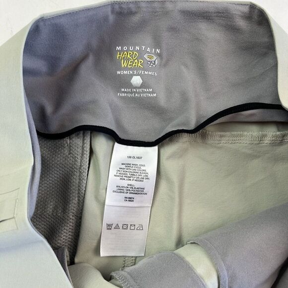 Mountain Hardware Hiking Outdoor Pants cinch bottom Mint Green Size 14 - Picture 14 of 15